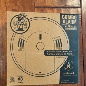Kidde Code One Combo Smoke and Carbon Monoxide Alarm. New in box.